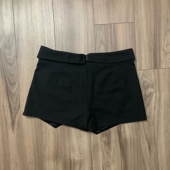 New Zara Asymmetric Envelope Wrap Skort - Picture 7 of 9